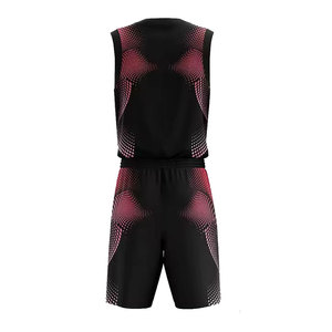 Tenue de jeu confortable de style moderne, uniforme de basket-ball professionnel, ensemble maillot et short imprimés par sublimation, vêtements haute performance - Product Image 3