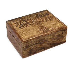 Hot Sale New Wooden Box Hand Carved Solid Wooden Jewelry Box for Gifts For Neckless <b>Bangles</b> at Best Price Wooden Gift Box - Product Image 6