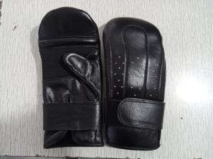Guantes de Boxeo de Cuero Premium Personalizables con Crin de Caballo para Entrenamiento de MMA y Kickboxing al Aire Libre - Product Image 6