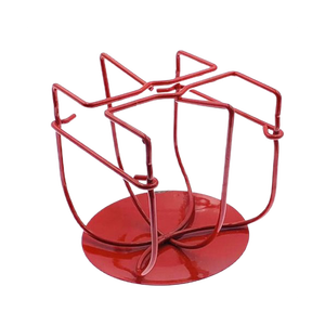 Protège-tête d'arrosage rouge monobloc de 3/4 pouces avec bouclier d'eau Accessoire essentiel d'équipement de lutte contre l'incendie - Product Image 3