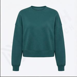 Sudadera con capucha de hombros caídos de gran tamaño con logotipo personalizado, jersey de calle con capucha, diseño impreso bordado esencial de peso pesado - Product Image 2