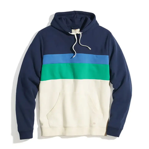 OEM <b>Thick</b> <b>Fleece</b> Men Warm Hoodie Custom Embroidery Premium Men Heavyweight Pullover Hoodie 400gsm Blank - Product Image 2
