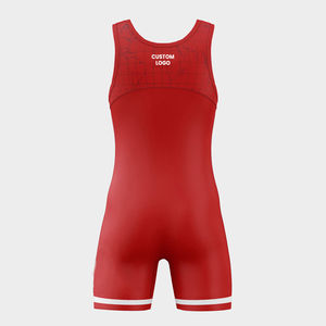 Ropa deportiva de manga corta de alta calidad, servicio OEM ODM, ropa de gimnasio, singletes de lucha libre, precio económico. - Product Image 2