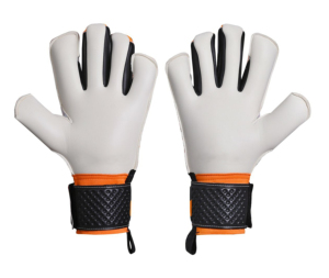 Gants de gardien de but de football professionnels avec logo personnalisé, haute qualité, respirants, en latex imperméable, sangle de poignet réglable, doigts entièrement protégés - Product Image 3