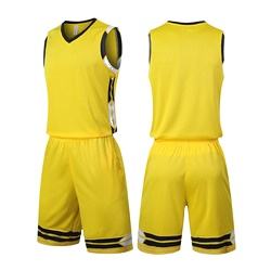 Uniforme de baloncesto reversible de alta calidad, Material de malla transpirable personalizado, pantalones cortos para adultos jóvenes para deportes de verano, venta al por mayor - Product Image 3