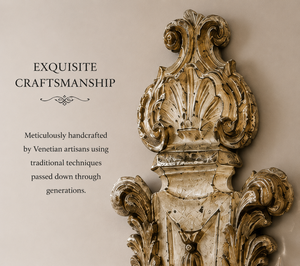 Statement Venetian Baroque Luxury <b>Wall</b> <b>Sconce</b> Decorative <b>Wall</b> <b>Light</b> with Elaborate Ornamental Mirror Detailing, Decorative Brass - Product Image 5