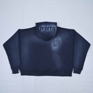 Ensemble de survêtement court en coton doux avec logo personnalisé de haute qualité, vêtements de sport haut de gamme, combo sweat-shirt et short - Product Image 3