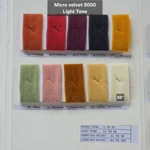 Premium <b>Micro</b> Velvet Fabric for Ethnic Garments and Luxury <b>Micro</b> Velvet 9000 Quality Soft High Density Polyester Material - Product Image 1
