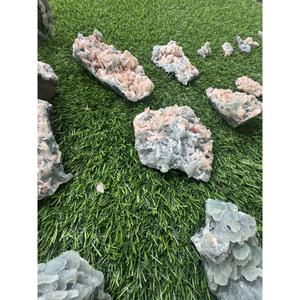 Piedra Preciosa de Calcedonia Azul Natural, Pulida, de Alta Calidad, para Joyería y Suministro al por Mayor - Product Image 2