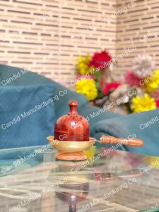 Introducing New Trendy Metal and Wood Incense <b>Burner</b> Wood Cover Charcoal Incense <b>Burner</b> Therapeutic Use Eco-Friendly - Product Image 2