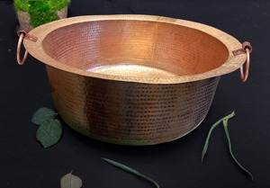 Vintage Hammered Ice Tub For Luxury Party <b>Serving</b> Wedding Events And Stylish Beverage Cooling Bar Decoration Use From India - Product Image 2