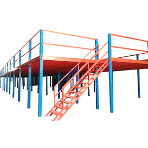 Système de rayonnage de mezzanine industrielle <span class=keywords><strong>Heda</strong></span>, mezzanine d'entrepôt, bureau, plateformes industrielles, systèmes de rayonnages - Product Image 2