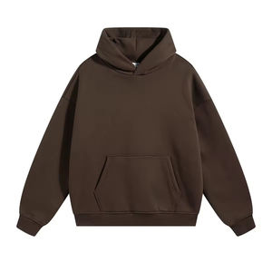 Nouvel Arrivage : Sweats à Capuche Homme Oversize, Pulls à Capuche Personnalisables avec Logo et Design, Sweats en Coton Épais Vierge pour Homme - Product Image 2