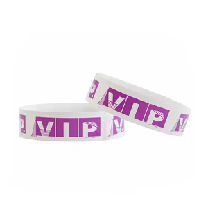 Bracelet en papier synthétique Billets en papier imprimables Bracelets Bracelet en papier Impression personnalisée - Product Image 3