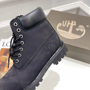 Botas de Diseñador de Lujo en Cuero Genuino de Alta Calidad, Botines Casuales con Cordones, Botas de Desierto con Forro de Gamuza y Antideslizantes - Product Image 6