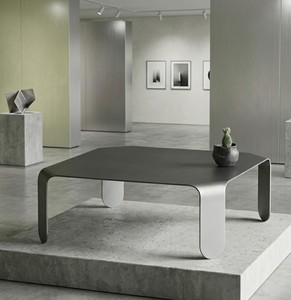 Mesa de Centro Moderna Minimalista de Metal, Mesa de Centro Nórdica de Lujo para Sala de Estar, Muebles de Oficina para el Hogar, Diseño - Product Image 2