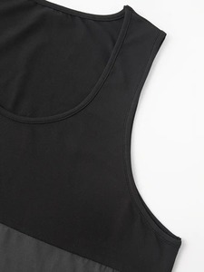 Men Tank <b>Top</b> Durable Fabric with Flexible Fit for Gym Workout Running and Sports Activities - Product Image 5