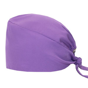 Casquette de chirurgien/chef unisexe en coton tissé, réglable, anti-poussière, respirante, à séchage rapide, avec bande anti-transpiration et détection d'aiguilles - Product Image 4