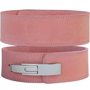 Ceinture de musculation personnalisable pour haltérophilie et powerlifting, protection professionnelle, respirante, coupe-vent, en cuir de vachette marron - Product Image 3
