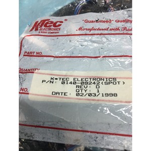 เซ็นเซอร์วัดอุณหภูมิ/ระดับ AMAT 0140-09242 ชุดสายไฟ - อุปกรณ์และอะไหล่เซมิคอนดักเตอร์ระดับโลกที่เชื่อถือได้ - Product Image 3