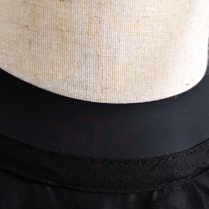 Cape de coiffure noire portable, écologique, en polyester/nylon, résistante à l'eau, pour salon de coiffure - Product Image 5