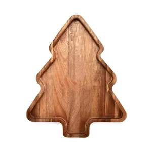 Plateau de service en bois d'acacia de luxe pour le petit-déjeuner au lit avec support pliable pour une expérience culinaire confortable - Product Image 3