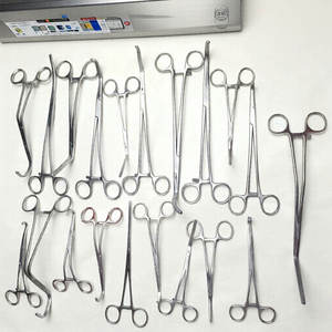 Nuevo Set Quirúrgico de Pinzas Vasculares, 20 Piezas, Instrumentos Quirúrgicos Manuales de Acero, Certificación CE para Uso Hospitalario por SurgiRight - Product Image 4