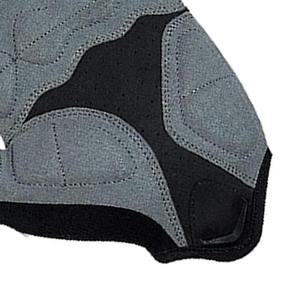 Gants de cyclisme mi-doigts respirants en maille rouge, bleu, noir, unisexe, pour l'été, avec fermeture auto-agrippante - Product Image 5