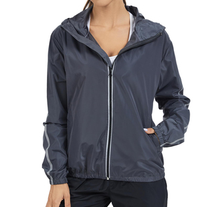 Wholesale Price OEM Service <b>Women</b> <b>Windbreaker</b> Jackets In Low MOQ Customized Logo Printing Breathable <b>Windbreaker</b> Jacket - Product Image 1