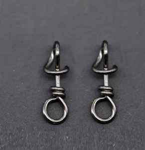 Meilleur prix : Clips de pêche manuels Fastach, émerillons et mousquetons en acier inoxydable, émerillons rotatifs par Surgiright - Product Image 6