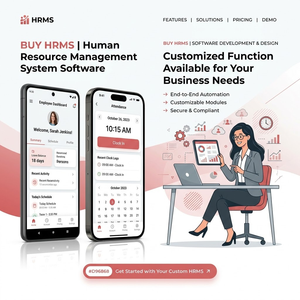 Acheter Système de gestion des ressources humaines | Développement de logiciels HRMS et conception avec fonction personnalisée disponible - Product Image 1