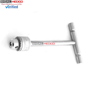 Warranty Stainless Steel Bone <b>Drill</b> <b>Hand</b> Crank Manual Surgical Orthopedic Instruments Reusable Precision Bone Drilling Tool - Product Image 4