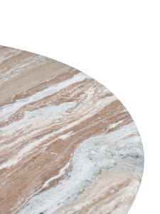 Marble Top Round <b>Dining</b> <b>Table</b> Folding Leg - Product Image 5