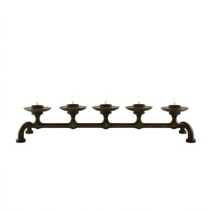 Indian Manufacturer SAF Exports Hand Construction Horizontal Branch 7-Light <b>Tealight</b> Candle <b>Holder</b> for Table Home Garden - Product Image 4