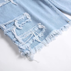 Shorts Deportivos de Mezclilla para Hombre, Venta al Por Mayor, Blancos, Verano, Ecológicos, Impermeables, Secado Rápido, Transpirables, Hechos a Medida con Impresión - Product Image 3