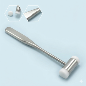 Martillo Quirúrgico Surtechs de 7oz con Cabeza de Acero Inoxidable, Empuñadura Ergonómica, Instrumento para Cirugía Dental, Implantes y Ortopedia - Product Image 4
