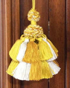 Borlas Hechas a Mano Personalizables de Estilo Vintage Antiguo para Cortinas y Prendas Textiles del Hogar, Varios Colores, Uso Ceremonial - Product Image 4