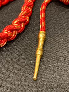 High Quality Customized Gold Mylar Rope Eco-Friendly Aiguillettes Metal <b>Clip</b> for Christmas Uniform Custom College - Product Image 5