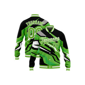 Chaqueta Varsity Roja Personalizada para Hombre con Mangas Negras, Nombre y Número Personalizados con Impresión por Transferencia Térmica, Ropa Casual de Otoño - Product Image 5
