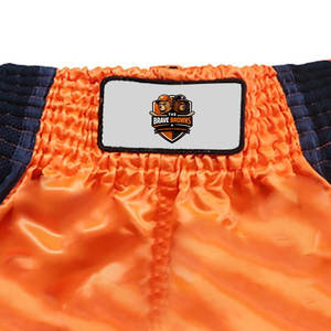 Shorts de Muay Thai pour hommes - Durables, séchage rapide et légers, 100% polyester, coupe confortable pour l'entraînement et le combat en arts martiaux - Product Image 3