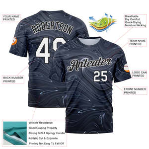 Camiseta Deportiva Sublimada Personalizada Premium para Equipos, Cuello Redondo, Uniforme Deportivo, OEM, Marca Privada, Camisetas para Hombre al por Mayor - Product Image 2