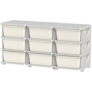Clothes & Toy Cubby <b>Storage</b> <b>Bins</b> <b>Plastic</b> <b>Storage</b> Boxes for Convenient Organization - Product Image 2