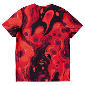 T-shirt à manches courtes pour homme, imprimé par sublimation, respirant, séchage rapide, avec service OEM et prix de gros - Product Image 4