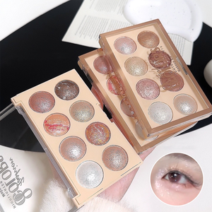 8 Colors Baked <b>Eyeshadow</b> & Highlighter Palette - Product Image 5