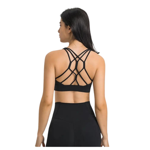 Nouveautés 2026 – Soutien-gorge de sport personnalisé pour femme avec logo – Qualité supérieure, respirant, offrant un excellent maintien, confortable et extensible - Product Image 4