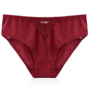 Braguitas sexys de moda, cómodas, exquisitas, de encaje, con lazo, tipo tanga, huecas, lencería para mujer - Product Image 1
