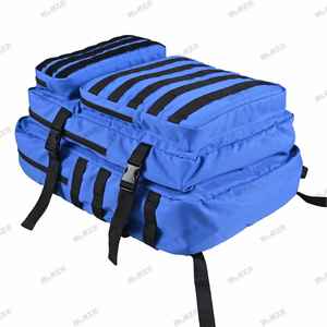 Mochila de gimnasio ligera Unisex, cinturones de cuentas personalizables de poliéster duradero, cremallera impermeable, multicompartimento para adultos, deporte - Product Image 5