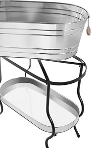 Premium <b>Stand</b> Base Ice Tubs For Outdoor Party Events Stylish Beverage Cooling <b>Bucket</b> Garden And Lawn Wedding Use From India - Product Image 6