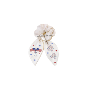 Coleteros con cuentas para el 4 de julio, coletos patrióticos con cuentas, accesorio festivo para el Día de la Independencia, coletos artesanales hechos a mano - Product Image 2