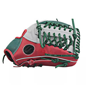 Gants de receveur de baseball Fielding pour lanceur gaucher, cuir de haute qualité, coton, designs personnalisés, usage professionnel - Product Image 5
